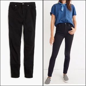 Alcott High waist black skinny jeans
